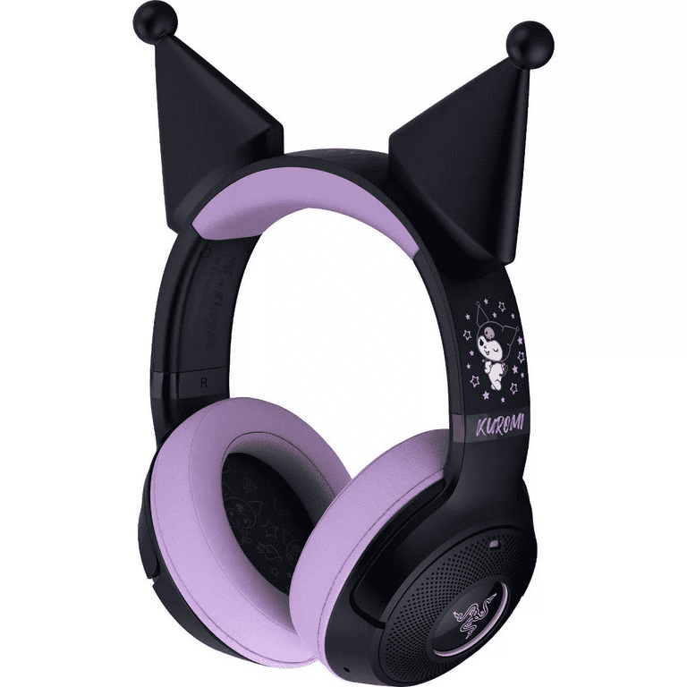 Razer Kraken Kitty V2 BT - Kuromi Edition - Walmart.com