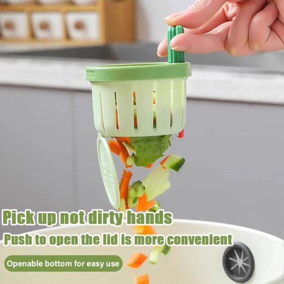 Hot Item, Carestrong Filtre pour Évier de Cuisine Cactus Panier de Vidange Automatique Multifonctionnel pour Usage Domestique Filtre Filet de Levage pour Évier Cactus Déchets de Cuisineplastique, Vert