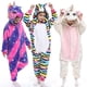 thumbnail image 2 of Kigurumi-pijamas de animales para niños y niñas, ropa de dormir de invierno para niños de 4, 6, 8, 10 y 12 años, disfraz de unicornio y gato, 2 of 4