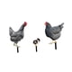 thumbnail image 5 of Estacas de jardín Cola 3 uds Estatua de Animal de pollo Escultura de pollo Decoración de jardín acrílica, 5 of 8