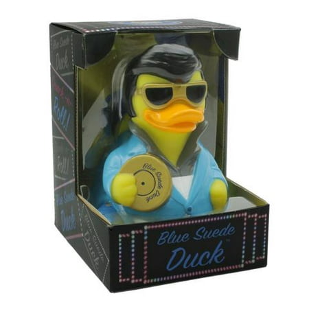 CelebriDucks Blue Suede Rubber Duck Costume Quacker