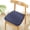 Dark Blue, variant on Zenithome Vintage Pattern Cotton Seat Cushion with Non-Slip Backing & Ties, 17x17 Inch Chair Pad for Office, Kitchen, Dining, Indoor & Outdoor Use