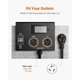 thumbnail image 4 of KFFKFF NEMA Splitter for Dryer and EV, 3-Color LED Indicator, 240V Smart Power Distribution, With NEMA 10-30 Plug, Two NEMA 10-30 Outlets, 3.4 in LCD Screen, 4 of 9