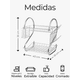 thumbnail image 2 of Escurridor Xtellar De Cubiertos De Cocina Trastes Cromado Moderno Color Plateado, 2 of 4
