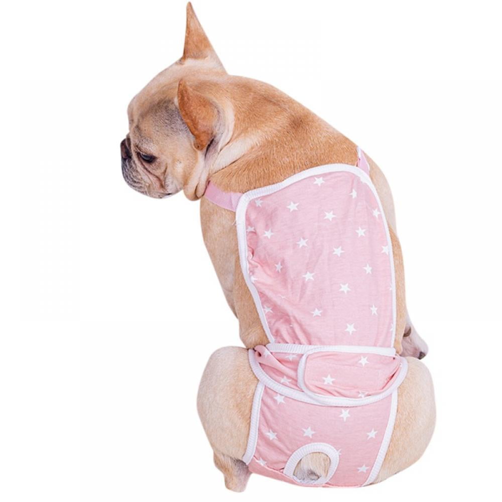 Pet Underwear Dog Clothes Cotton Diaper Physiological Pants Shorts Cozy #@ 