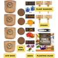 thumbnail image 4 of Garden Republic Indoor Edible Flower Seed Starter Kit, 4 of 7