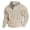 D49/Beige, variant on Afdoent Mens Quarter Zip Pullover Long Sleeve Stand Collar Sweatshirt Double Side Zipper Sweatshirt For Fall Winter Everyday Wear