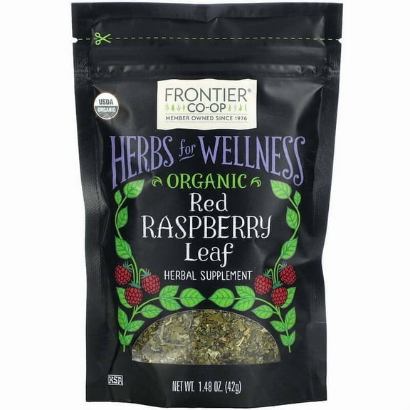 Frontier Co-op, Organic Red Raspberry Leaf, 1.48 oz