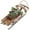 As Shown, variant on Christmas Miniature Sled Model 1 Set Hanging Sleigh Decoration for Tabletop Display