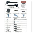 thumbnail image 2 of LM902/230V Swing Gate Opener 400kgs Per Leaf With 2 Remote Controller Heavy Duty Dual Automatic Door Operator ,Easy to Install, 2 of 6