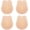 Beige Large, variant on Seamless Cakes Added Lift Ultra-Thin Sticky Pasties Nipple Covers Silicone Strapless Adhesive Bras Breast Petals