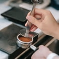 thumbnail image 4 of Stainless Steel Bowl, Ongmies with 2 in 1 Stainless Coffee Tamping Purpose Coffee Spoon Powder Hammer Multi Function Spoon Holder Coffee Tools for Measuring And, Tableware, 1 Coffee Spoon, 4 of 8
