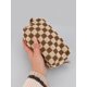 thumbnail image 3 of 1pc Checkered Pattern Pencil Bag, 3 of 4