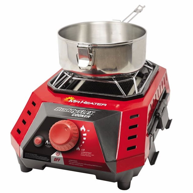 Mr. Heater MH-F600500 Buddy FLEX Portable Propane Cooking Burner -  Walmart.com