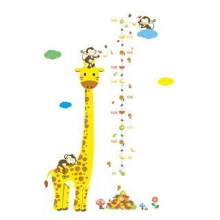 Giraffe Height Chart (teacher made) - Twinkl