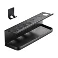 thumbnail image 1 of Hyasfey Wall Mounted Hair Dryer Storage Rack Strong Load-bearing Easy to Install Bathroom Multi-functional Straightener Hair Tool Organizer, 1 of 8