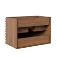 thumbnail image 5 of Modway Render 30" Wall-Mount Bathroom Vanity Cabinet (Sink Basin Not Included) in Walnut, 5 of 10