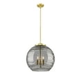 thumbnail image 2 of Innovations Lighting - Athens Deco Swirl - 3 Light Pendant In Industrial, 2 of 7