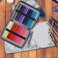 thumbnail image 4 of Estuche para lápices de colores con 120 ranuras, estuche para bolígrafos de tela Oxford con compartimentos, portalápices para acuarela, 4 of 5