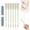 Beige 6pcs, variant on 2-in-1 Nasal Hair Cutter with Double Sided Stainless Steel Blade, Manual 360° Rotating Nose Hair Trimmer & Ear Digger for Men and Women, Compact Travel Tool