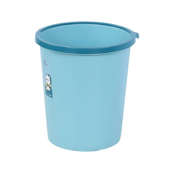 Mouliraty Portable Hollow Paper Cans And Convenient Lidless Living Room Bedroom Household Plastic Trash Cans