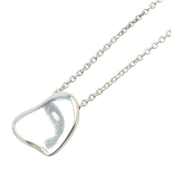 Pre-Owned Tiffany Full Heart Necklace SV925 Silver Women's TIFFANY&Co.