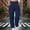 Navy, variant on Zedker Women's Sweatpants Outdoor Running Wide Leg Pants Elastic Waist Workout Casual Sweatpants Open Bottom with Pockets Sweatpants Women