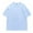 Sky Blue, variant on YLSDY Men's T Shirts Oversized Short Sleeves Summer Casual Unisex Loose Solid Streetwear Tee Crew Neck Cotton Tops Wine S