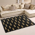 thumbnail image 2 of Pineapple Pattern Memory Foam Area Rug 31"x20" Non Slip, Absorbent, Fade Proof for Living Room, Bedroom, Office, 2 of 7