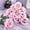 Purple, variant on Realistic Deep Red Artificial Rose with Stem for Wedding Bouquets, Party Decorations, and Home Decor