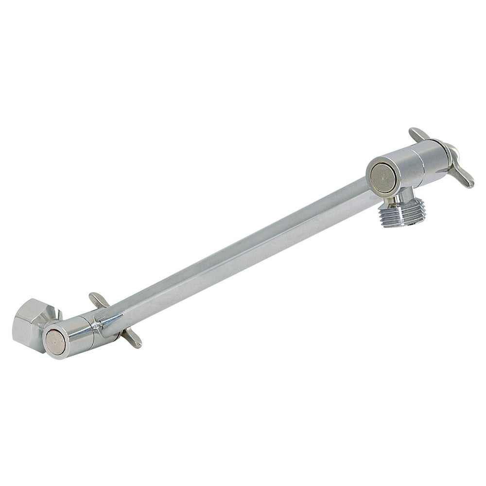 EZFLO 15116 Adjustable Shower Arm Extension, Chrome
