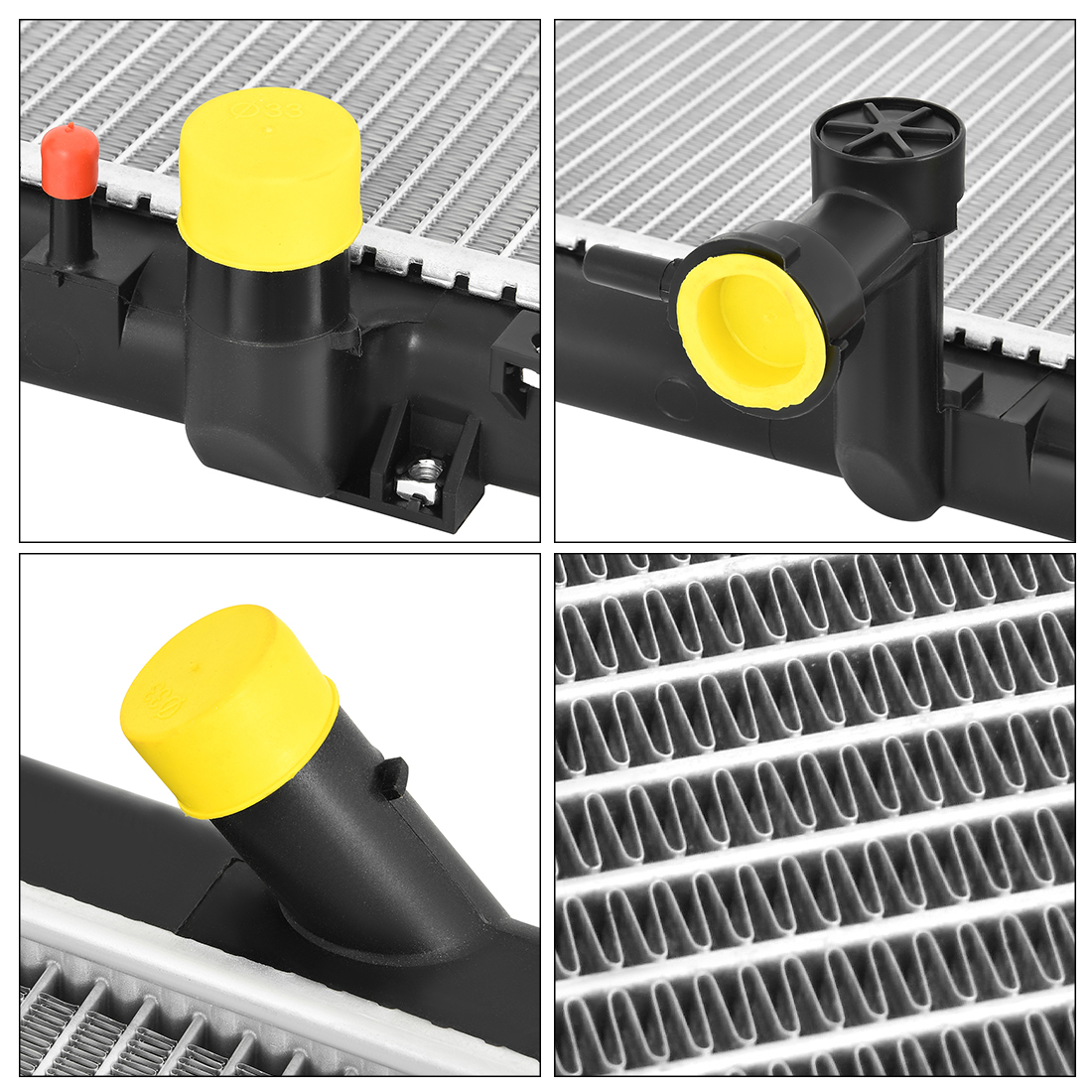 RVNI Radiator Compatible with 2003 2004 2005 2006 2007 2008 Mazda 6 L4 2.3L