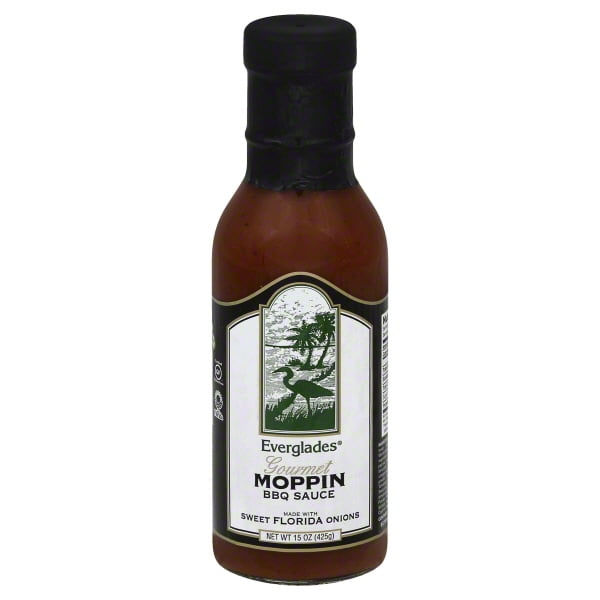everglades seasoning moppin bbq sauce 15 ounce (case of 6)
