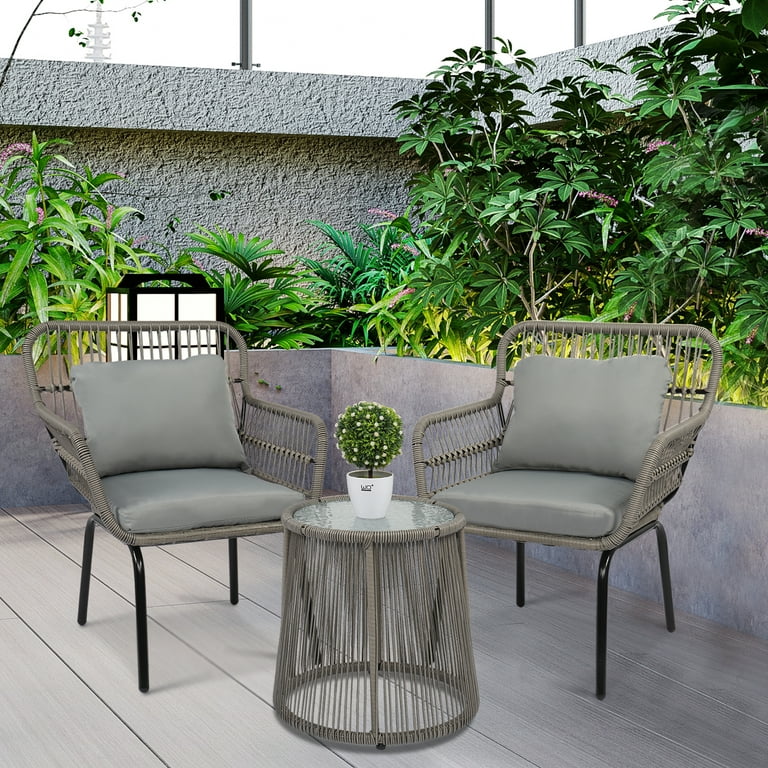 3 piece patio online set for small space
