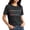 Dark Gray, variant on Womens Short Sleeve Tee Yall Were Wild But I Really Love You Shirt T Shirt