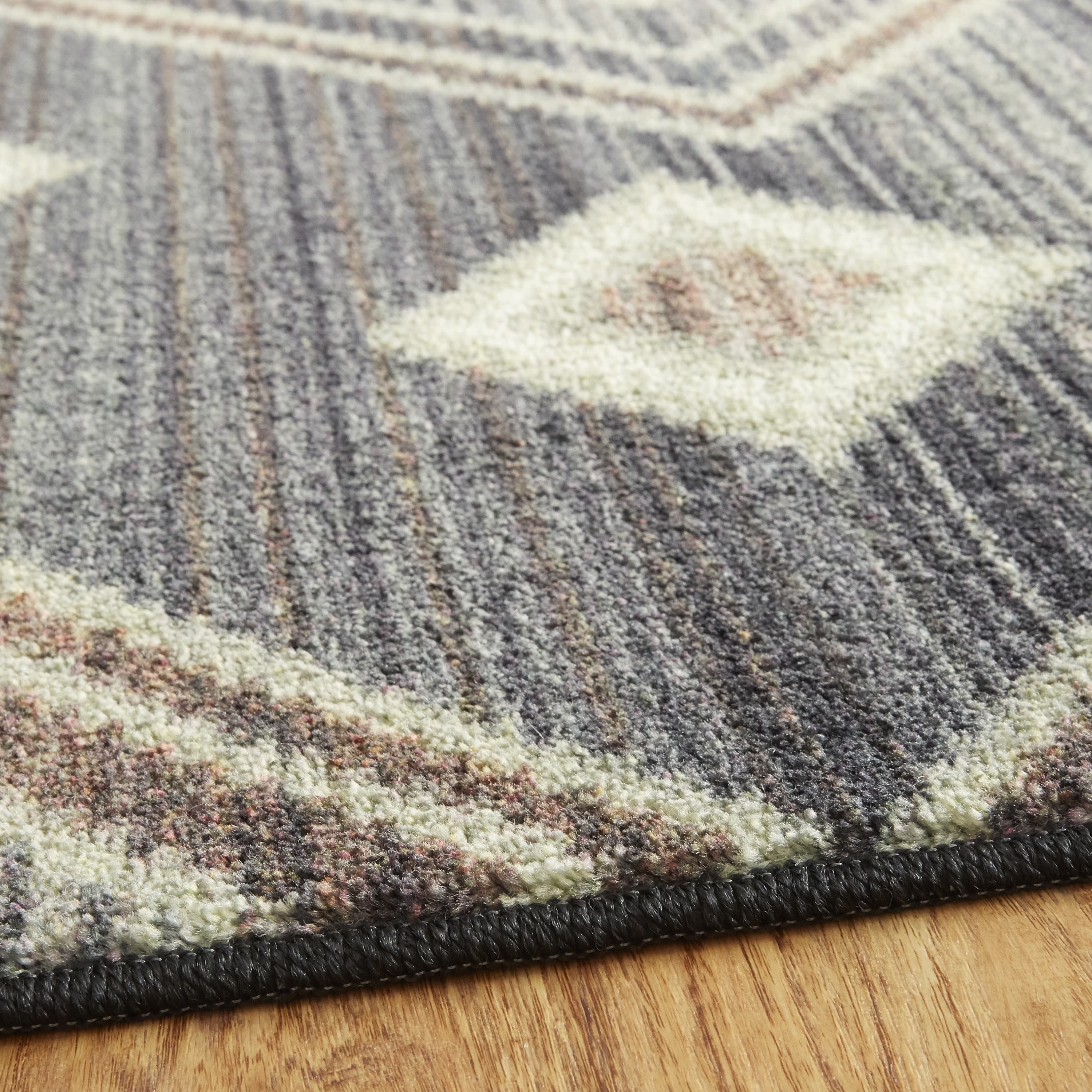 Mohawk Prismatic Aztec Diamond Charcoal (8'x10') Area Rug