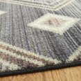 thumbnail image 5 of Mohawk Prismatic Aztec Diamond Charcoal (8'x10') Area Rug, 5 of 5