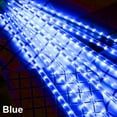 thumbnail image 2 of ZOELNIC 30CM 8 Tubes 192 LED Meteor Shower Rain Lights Waterproof Falling String Lights for Wedding Party Christmas New Year Decoration Blue, 2 of 4