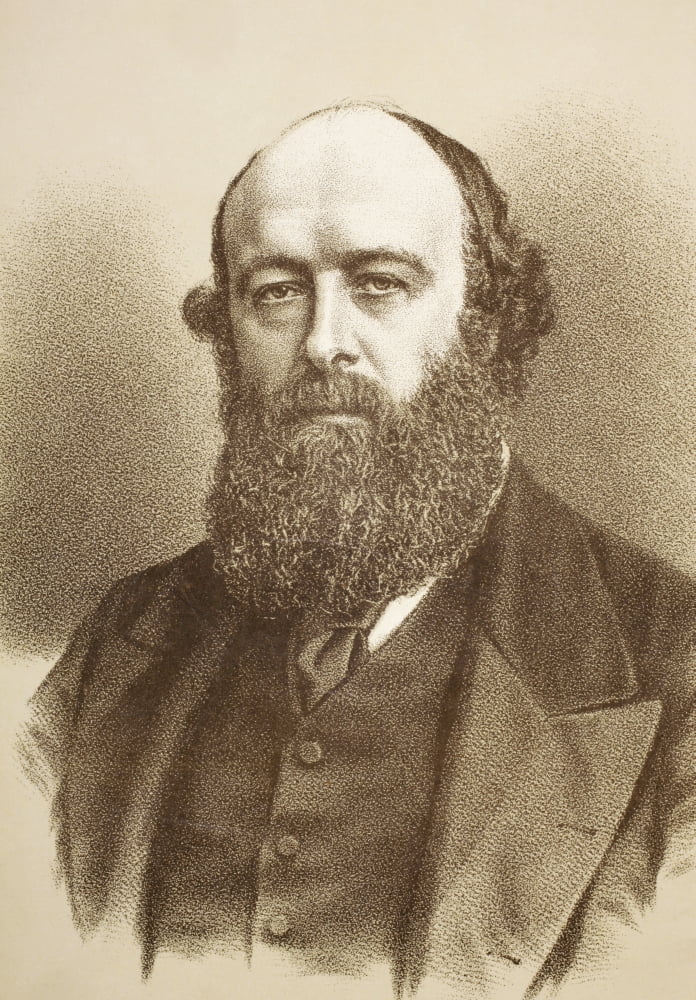 Robert Arthur Talbot Gascoyne-Cecil 3Rd Marquess Of Salisbury 1830 To1903 Aka Lord Robert Cecil And Viscount Cranborne From Gladstone And His Contemporaries Published Circa 1890 Canvas Art - Ken Welsh