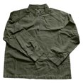 thumbnail image 3 of Hombres Zip Up Sudadera con Capucha de Pie Cuello Lavado Denim Afligido Medio Cremallera Manga Larga Casual Superior Poliéster Mezcla Chaqueta, 3 of 7