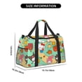 thumbnail image 2 of Lsque Sanrio Pattern Hand Travel Bag, Weekender Carry On for Women Men, Sports Gym Bag, Workout Duffel Bag, Overnight Shoulder Bag fit 15.6 Inch Laptop, 2 of 6