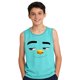 thumbnail image 4 of Camisolas de cuello redondo para niños pequeños y niños a la moda, lindas camisetas con estampado degradado, parte inferior suave sin mangas, camisetas para niñas, 4 of 6
