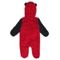 thumbnail image 3 of Infant & Newborn Outerstuff Red Detroit Red Wings Stay Napping Fleece Bunting Full-Zip Hooded Sleeper, 3 of 3