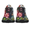 thumbnail image 5 of WeStVirginia Cardinal and Rhododendron Flower and Black Bear Shoes Sneakers Black Size 10.5, 5 of 7