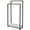 Bronze, variant on Kingston Brass SCC8263 Edenscape 33-5/8 Inch Freestanding Pedestal 2-Tier Towel Rack with Wooden Shelf in Antique Brass