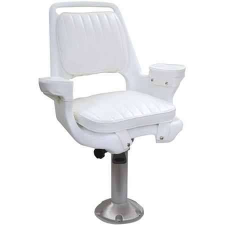 Captains Boat Chairs (Wise Captain's Chair Package with Chair, Cushions, Mounting Plate, 15