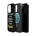 thumbnail image 2 of DistinctInk MagSafe Tough Case for Apple iPhone 15 Pro Max (6.7" Screen) - IF You Want to be Original Be Ready to be Copied - Slim Profile Design, 2 of 6