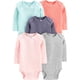 thumbnail image 1 of Body Simple Joys de Carter's para niñas, paquete de 5, 0-3 meses, 1 of 3