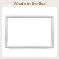 thumbnail image 5 of Plastic Q Snap Frame for Cross Stitch Square Design, Easy Assembly, Perfect for Embroidery, Quilting, Needlepoint, Silk Painting, 5 of 5
