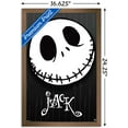 thumbnail image 3 of Disney Tim Burton's The Nightmare Before Christmas - Close-Up Wall Poster, 14.725" x 22.375", Framed, 3 of 3
